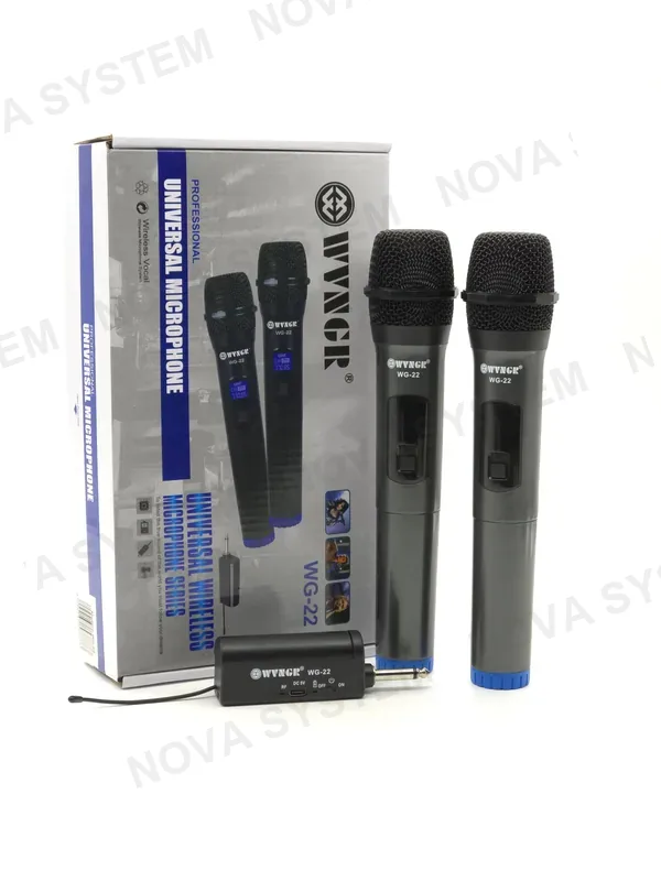 WG-22 Dos Micrófono Inalámbrico de Baja Potencia