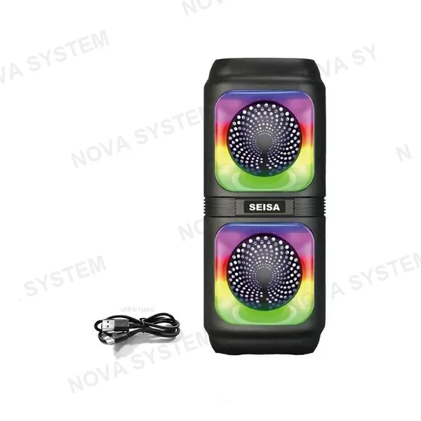 YX-H9215 Parlante Portátil Bluetooth Doble 4¨