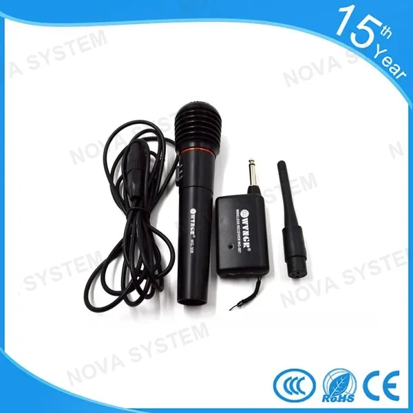 WG-308E/WG-388E Micrófono Inalámbrico y Cable