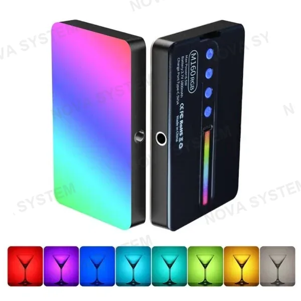 LED-HX1507 Luz de Bolsillo con Pinza Ideal para Streaming