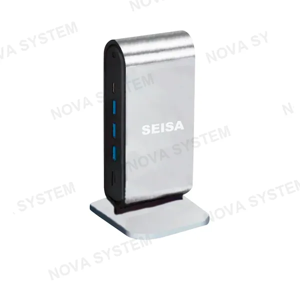 BYL-2201 Adaptador PD-USB-VGA-HDMI-RJ45-SD-TF-Audio