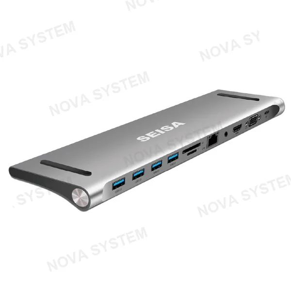 BYL-2003 Adaptador USB-TF-SD-RJ45-Audio-HDMI-VGA-PD