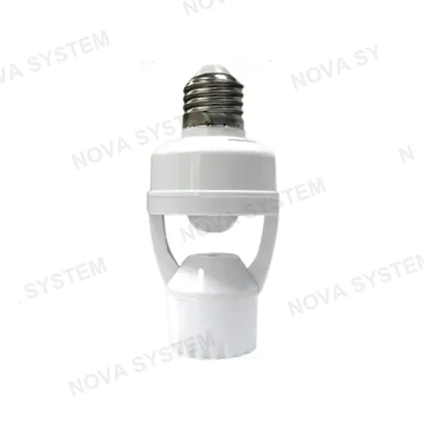 YX-459B Socket E27 Con Sensor De Movimiento Ir, 0-3 M, Voltaje Amplio