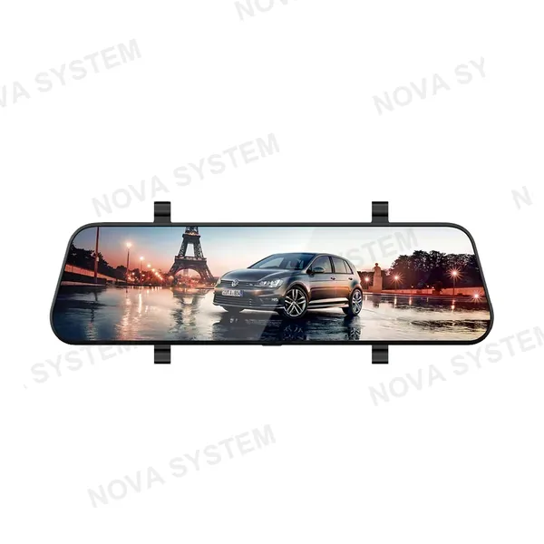 CD-B16" "espejo Retrovisor Dvr 9.66"" Ips 1080×720 Con Cámara Trasera, Sin Wi-fi