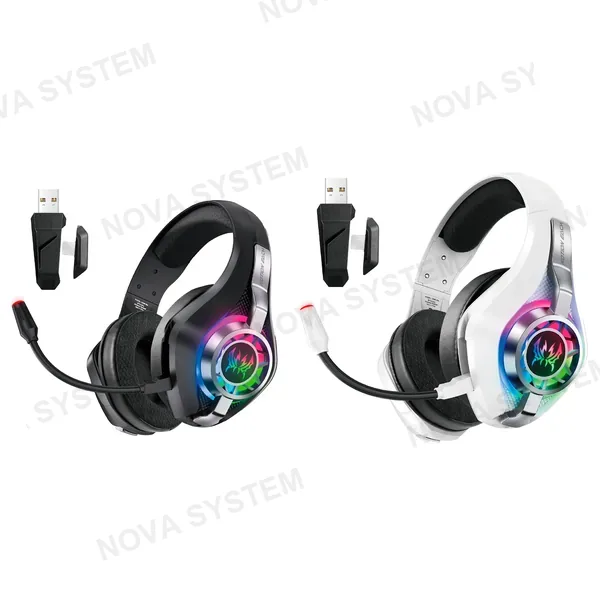 GS400_ULTRA Auriculares Gamer 3 Modos (2.4g / Bluetooth / Cable)