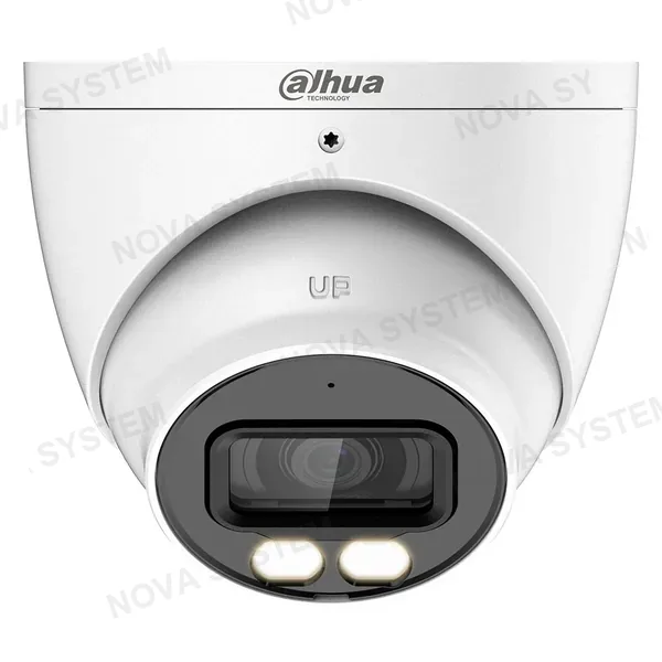 DAHUA DH-HAC-HDW1801TN-IL-A Cámara de Globo Ocular Foco Fijo HDCVI con Iluminadores Duales Inteligentes 4K