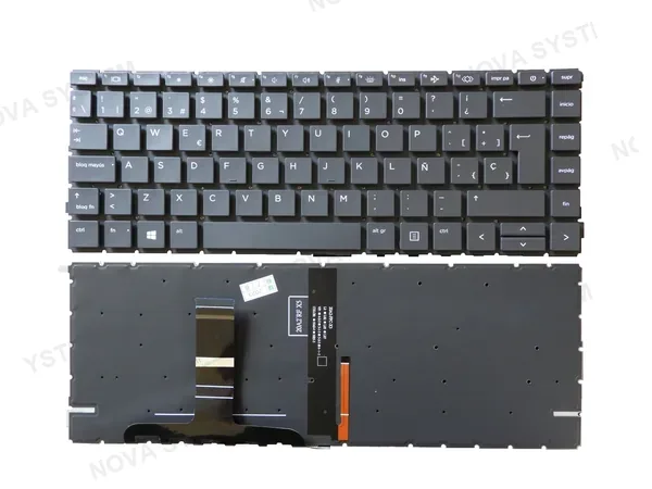 Teclado para HP 440 G8 445 G8 español iluminado