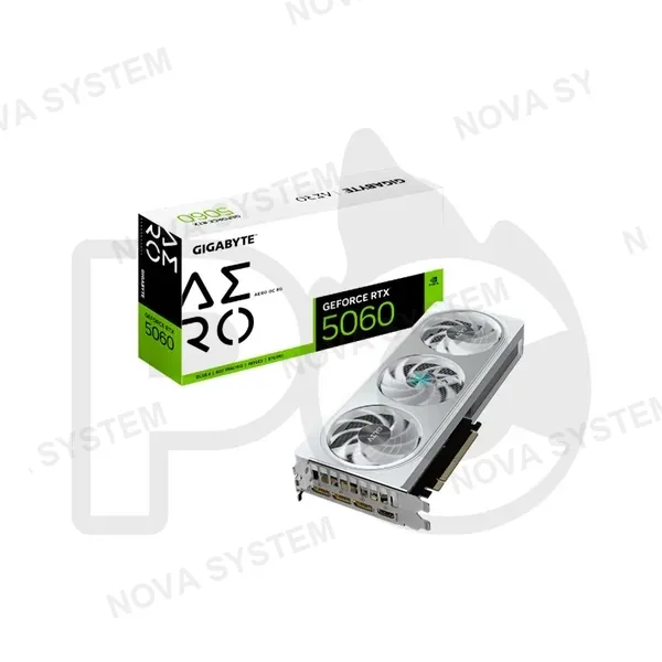 TARJETA DE VIDEO GIGABYTE RTX 5060 AERO OC 8GB GDDR7