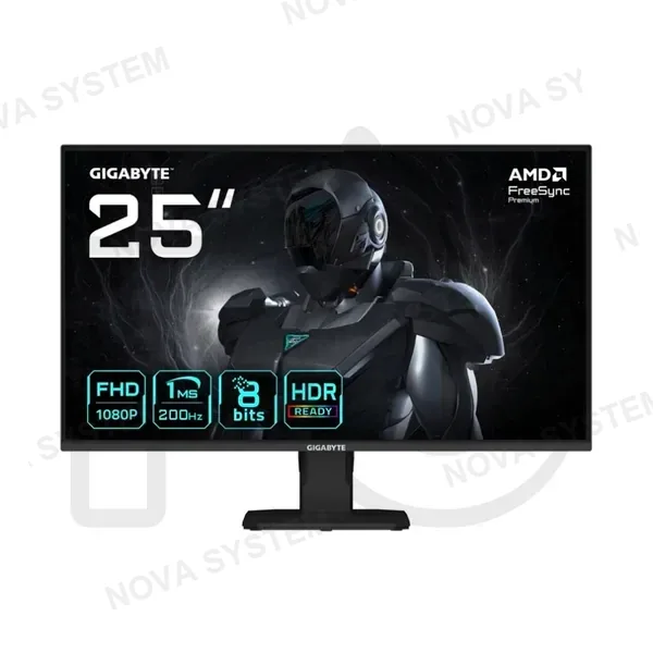 MONITOR GAMING GIGABYTE GS25F2 24.5′ 200HZ FHZ 1MS HDR10 120% SRGB