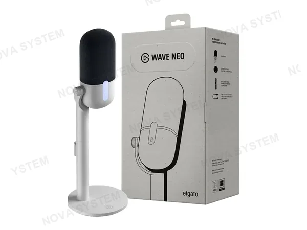 MICROFONO ELGATO WAVE NEO WHITE, USB-C (10MAI9901)