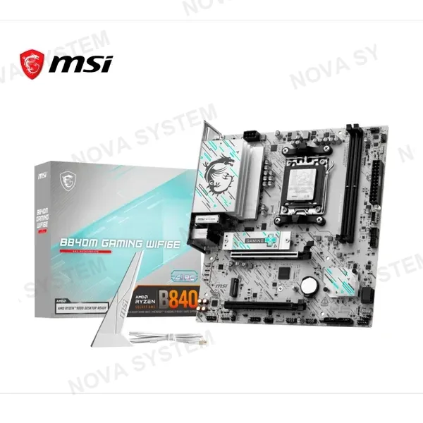 PLACA MADRE MSI B840M GAMING WIFI6E AMD AM5 DDR5 (PN: 911-7E76-001)