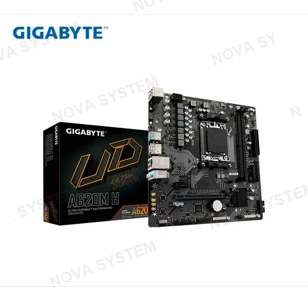 PLACA MADRE GIGABYTE ULTRA DURABLE A620M H AMD AM5 DDR5
