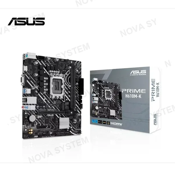 PLACA MADRE ASUS PRIME H610M-K INTEL LGA 1700 DDR5