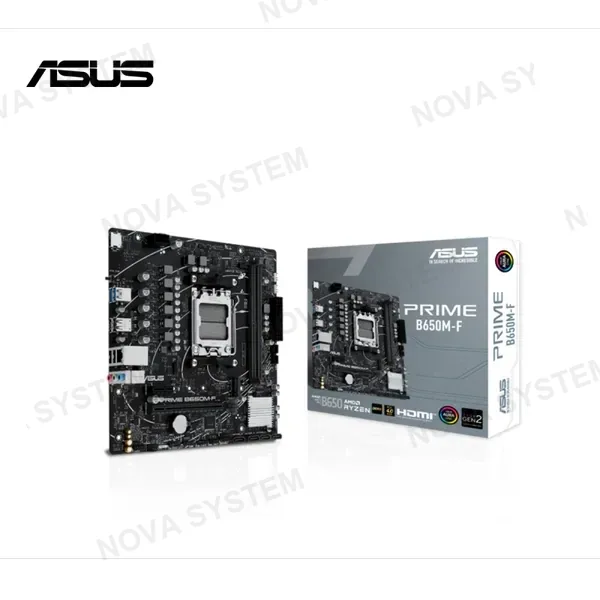 PLACA MADRE ASUS PRIME B650M-F AMD AM5 DDR5