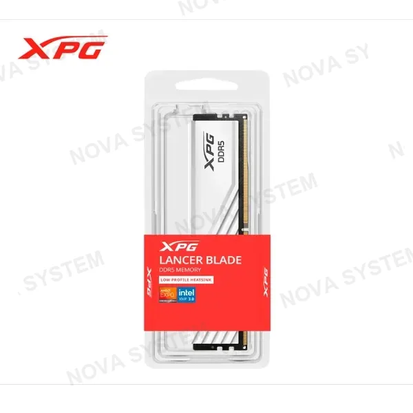 MEMORIA RAM ADATA XPG LANCER BLADE WHITE 16GB DDR5 5600MT/S CL46