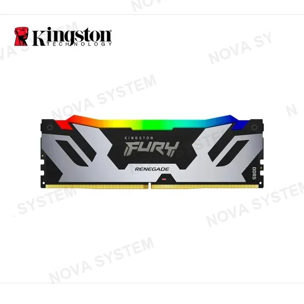 MEMORIA RAM KINGSTON FURY RENEGADE RGB BLACK 32GB 6400MT/S DDR5 CL32