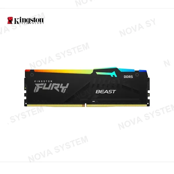 MEMORIA RAM KINGSTON FURY BEAST 8GB 5600MHZ RGB DDR5