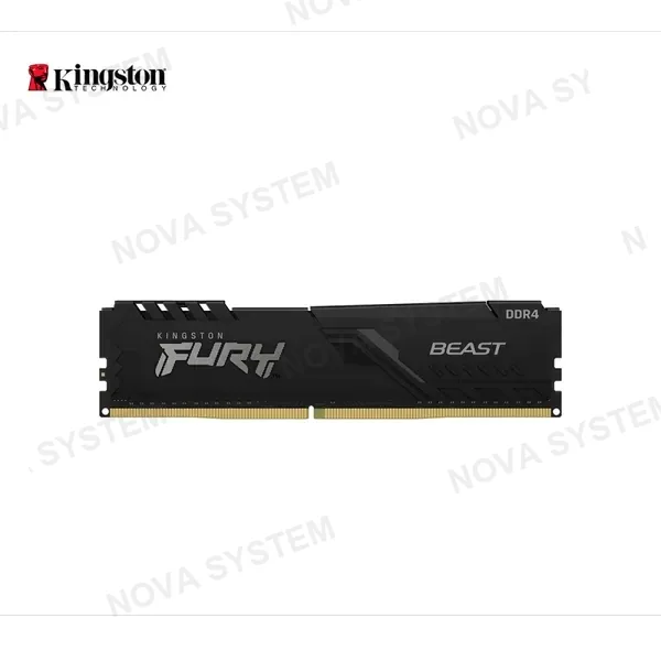 MEMORIA KINGSTON FURY BEAST 8GB DDR4 3600 MT/S, PC4-28800, CL17, 1.35V.