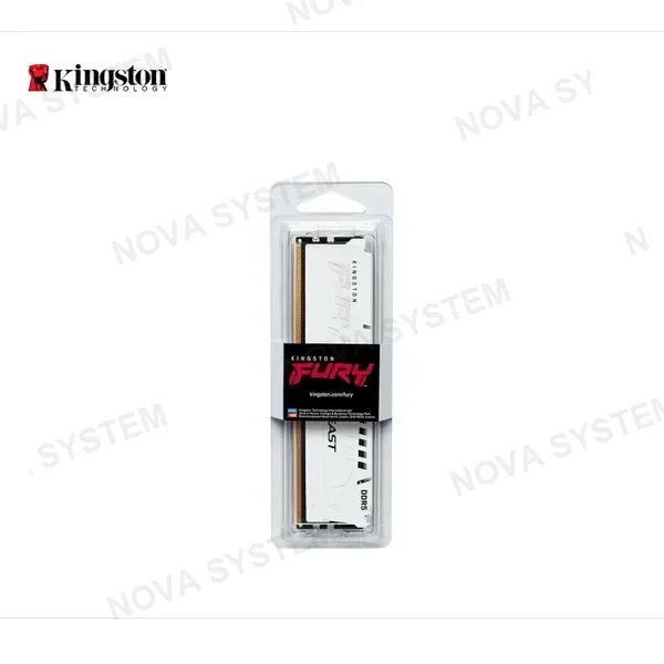 MEMORIA RAM KINGSTON FURY BEAST WHITE EXPO, 16GB DDR5-5200MHZ