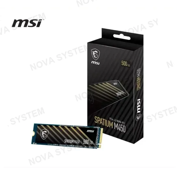 UNIDAD DE ESTADO SOLIDO MSI SPATIUM M450 500GB PCLE 4.0 NVME M.2