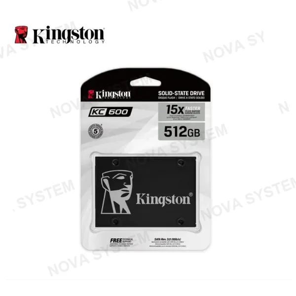 UNIDAD DE ESTADO SOLIDO SSD KINGSTON KC600 512GB 2.5