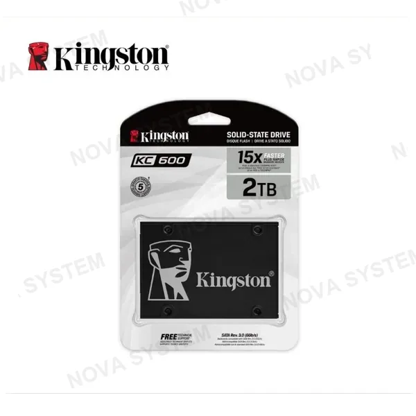 UNIDAD DE ESTADO SOLIDO SSD KINGSTON KC600 2TB SATA 6GB/S 2.5"