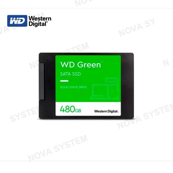 UNIDAD DE ESTADO SOLIDO WESTERN DIGITAL GREEN 480GB GO 2.5" SATA 6GB/S SSD