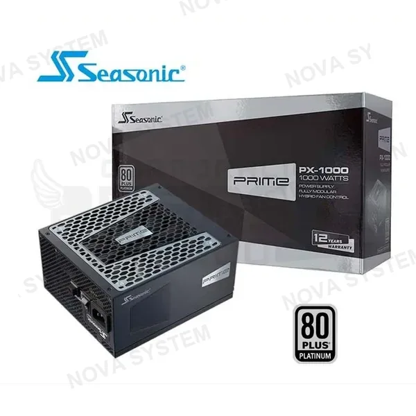 FUENTE DE PODER SEASONIC PRIME PX 1000 W 80 PLUS PLATINUM