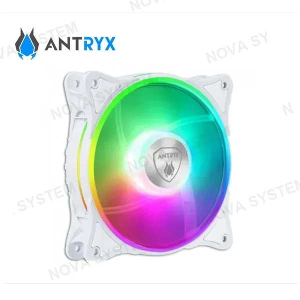 COOLER DE CASE ANTRYX CHROME STORM DF310 WHITE 120MM ARGB