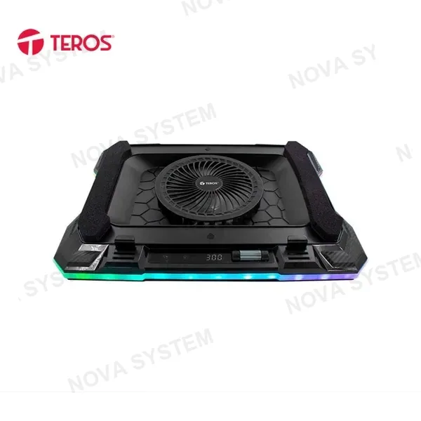 COOLER TEROS TE-7133N RGB PARA NOTEBOOKS DE 14" HASTA 19"