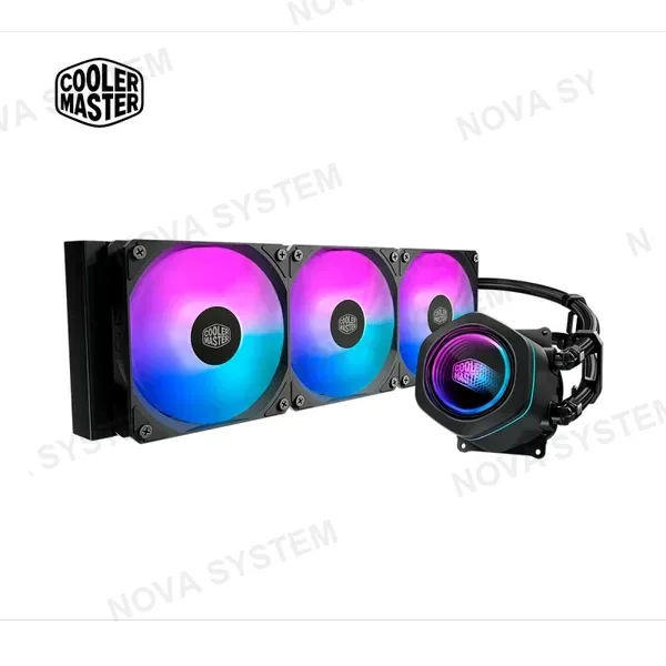 REFRIGERACION LIQUIDA COOLER MASTER MASTERLIQUID CORE NEX 360 BLACK ARGB COMPATIBLE AMD AM5/AM4 - INTEL LGA1851/1700/1200
