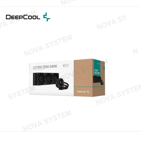 REFRIGERACION LIQUIDA DEEPCOOL LS720S ZERO DARK COMPATIBLE AMD AM5/AM4 - INTEL LGA1700/1200/1151/1150/1155