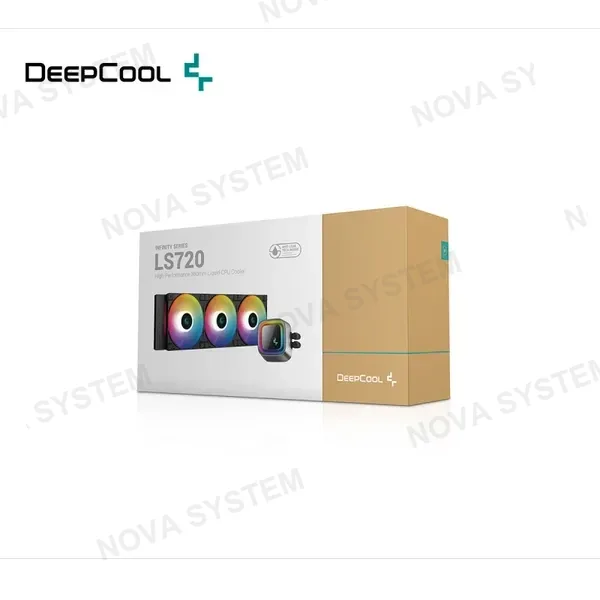 REFRIGERACION LIQUIDA DEEPCOOL LE720 BLACK ARGB COMPATIBLE AMD AM5/AM4 - INTEL LGA1851/1700/1200 (PN: R-LE720-BKAMMN-G-1)