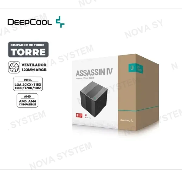 DISIPADOR EN TORRE DEEPCOOL ASSASSIN IV
