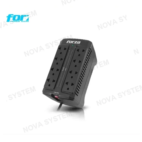 ESTABILIZADOR FORZA 900VA FVR-902 8 TOMAS