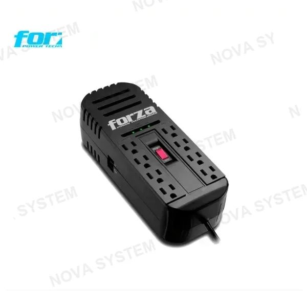 ESTABILIZADOR FORZA 2200VA 1100W 8 TOMAS