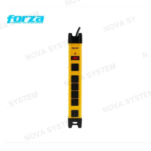 ESTABILIZADOR FORZA SURGE HEAVY DUTY FSP 806 1200 JOULES 2200W