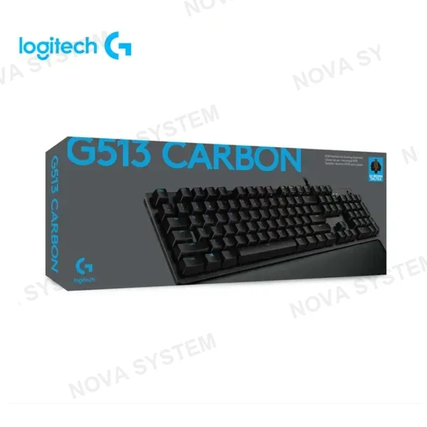 TECLADO LOGITECH G513 CARBON LIGHTSYNC GAMING RGB BLACK