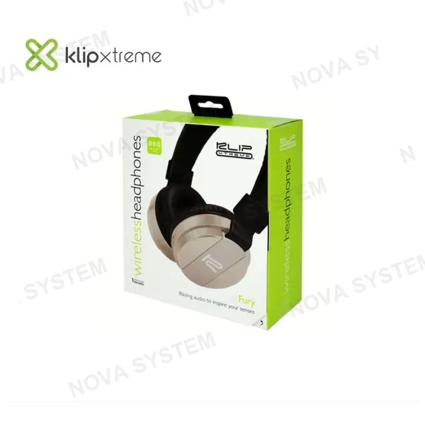 AUDIFONO C/N MICROFONO ESTEREO KLIP XTREME FURY KHS-620SV PLATA