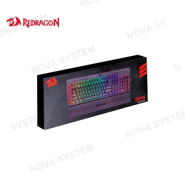 TECLADO REDRAGON SHIVA SPANISH K512 RGB SP BLACK
