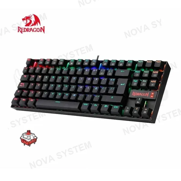 K552RGB TECLADO REDRAGON KUMARA BLACK SPANISH RED SWITCH