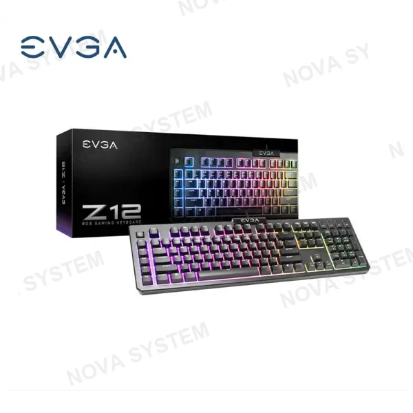 TECLADO EVGA Z12 RGB LED USB 834-W0-12SP-K2