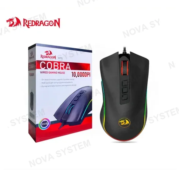 MOUSE REDRAGON COBRA M711 BLACK