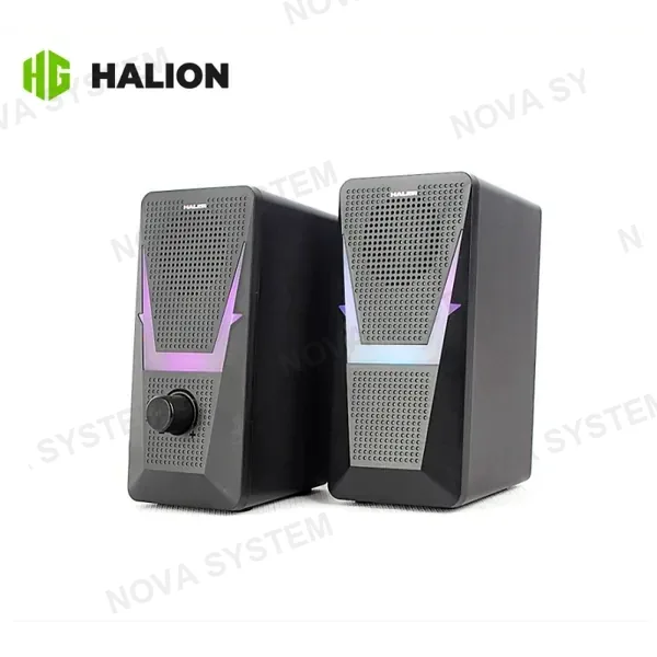PARLANTE HALION HA-S340 RGB BLACK