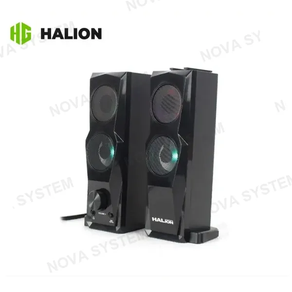 PARLANTE HALION HA-S336 RGB BLACK