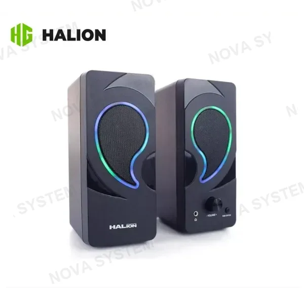 PARLANTE 2.0 HALION, GAMING HA-S334 LED