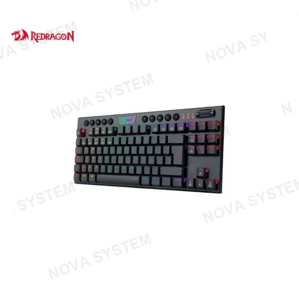 TECLADO REDRAGON HORUS TKL SWITCH RED BLACK WIRELESS