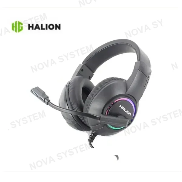HEADSAET GAMER HALION HA-H409 LOTUS RGB
