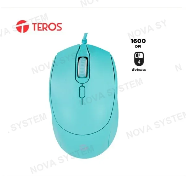 MOUSE OPTICO TEROS TE-1227S