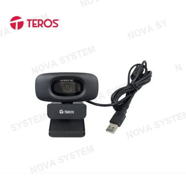 CAMARA WEB TEROS TE - 9073N 4K MICROFONO INCORP. CONEXION USB PLUG & PLAY